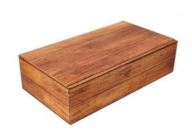 Škatuľka, motív drevo