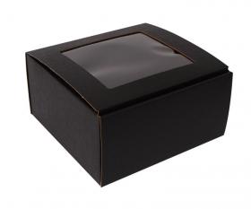 Škatuľka s okienkom, čierna