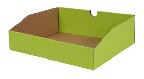 Zásuvka zelená, 318 x 278 x 100 mm