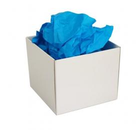 Hodvábny papier, modrý